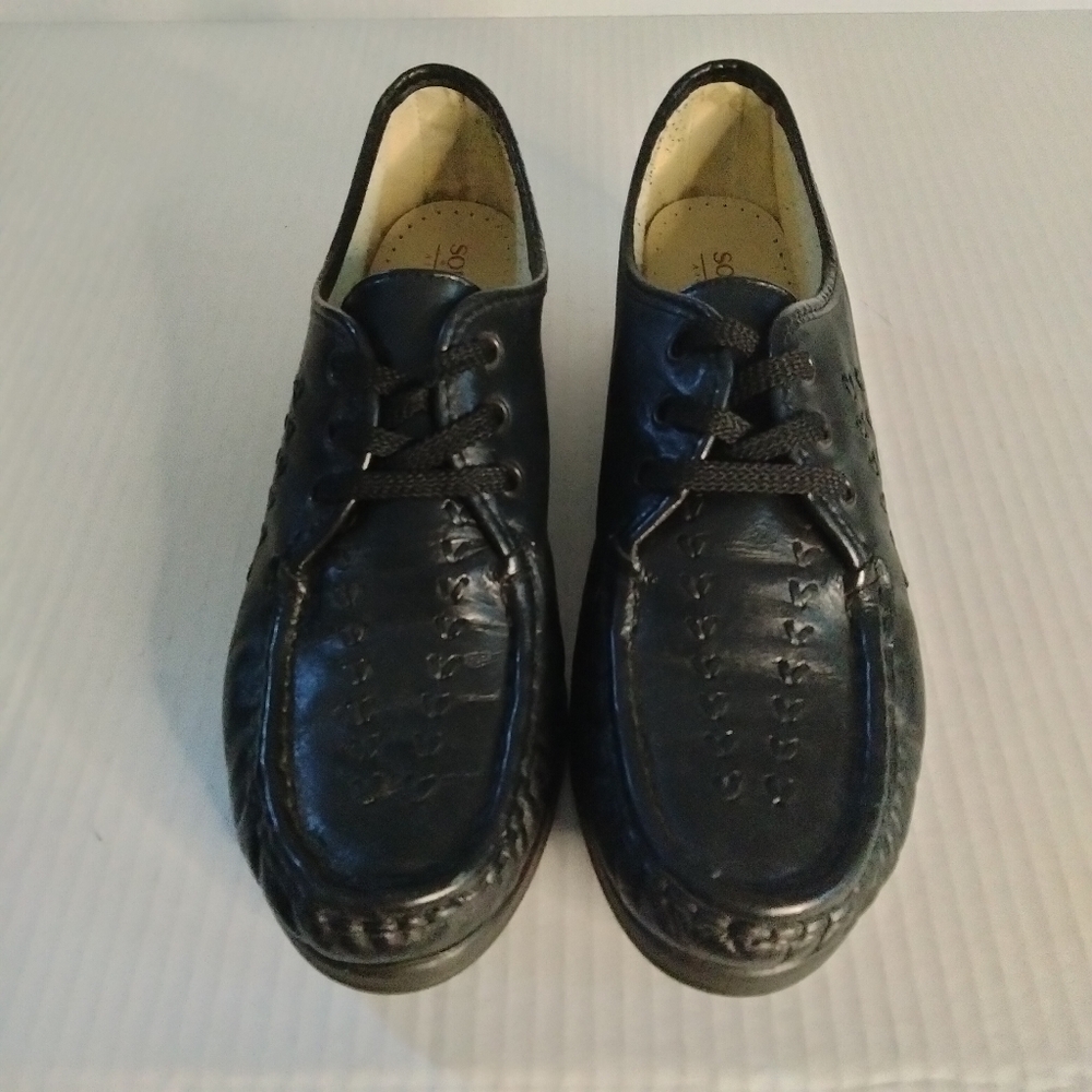 Soft Spots Leather Women's Support Shoes Sz 7.5